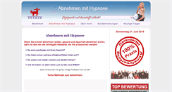 Desktop Screenshot of hypnose-cd-abnehmen.de